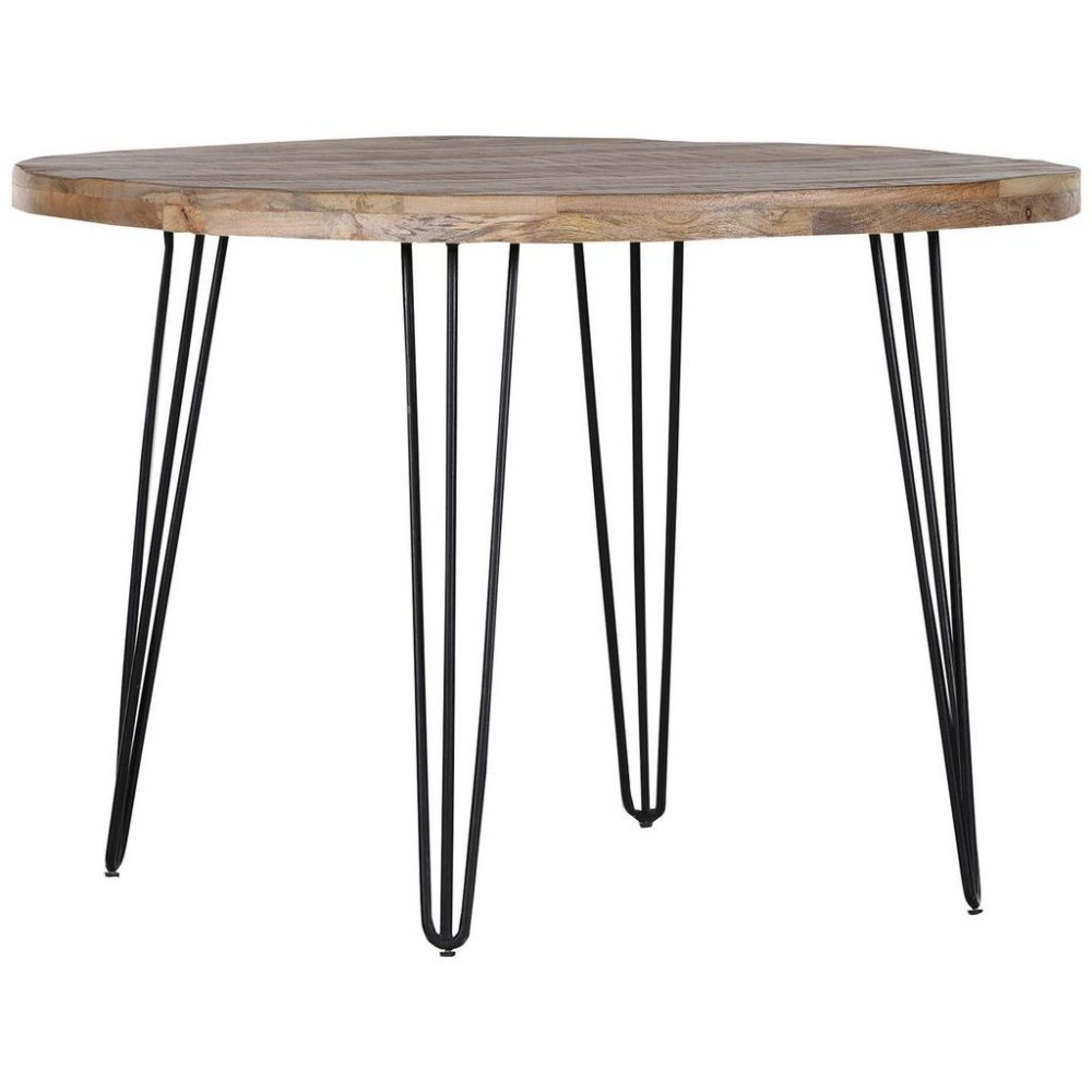 Esstisch Aus Mangoholz Massiv Holz 105/105/76 cm 