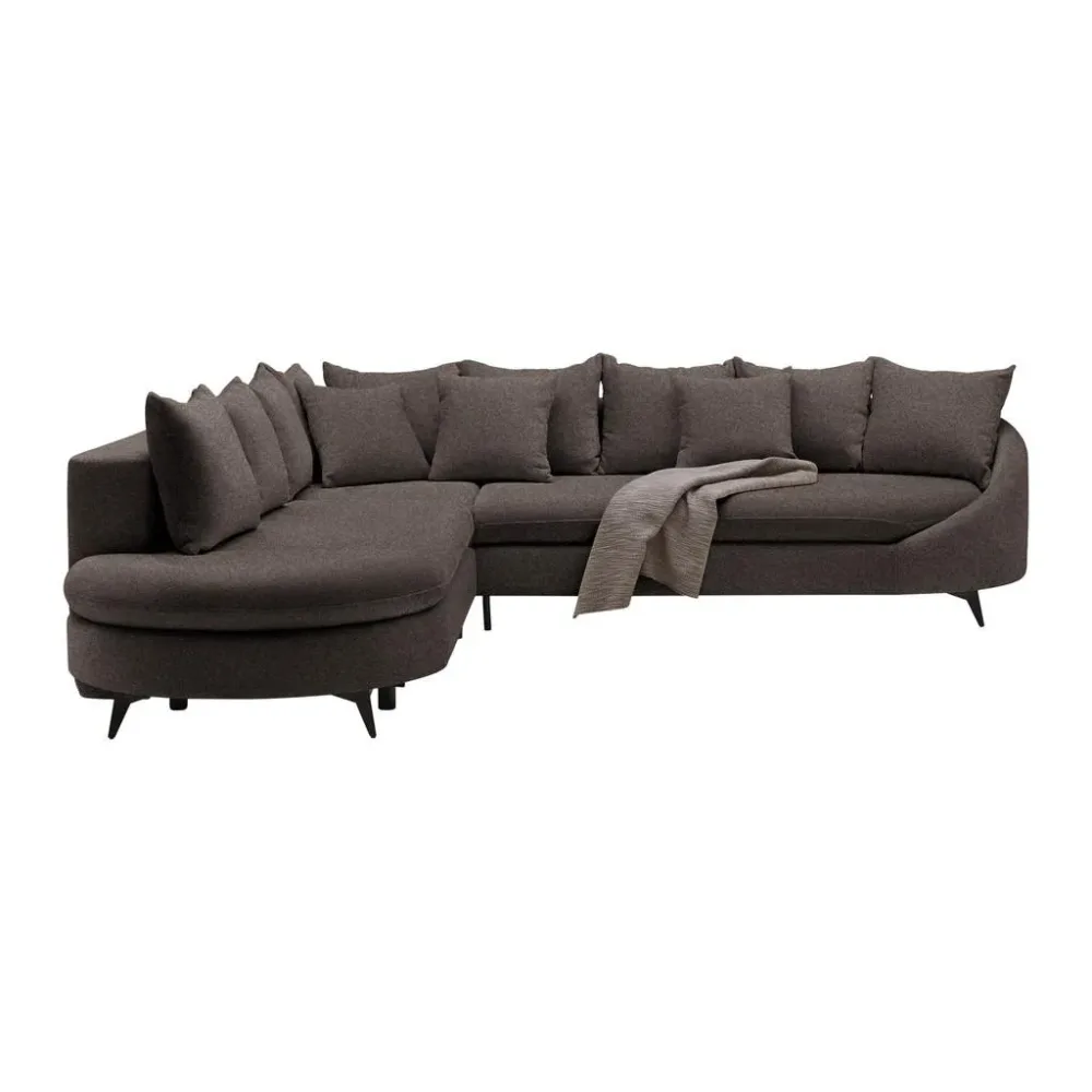 Ecksofa Axel Mokka Chenille Mokka 