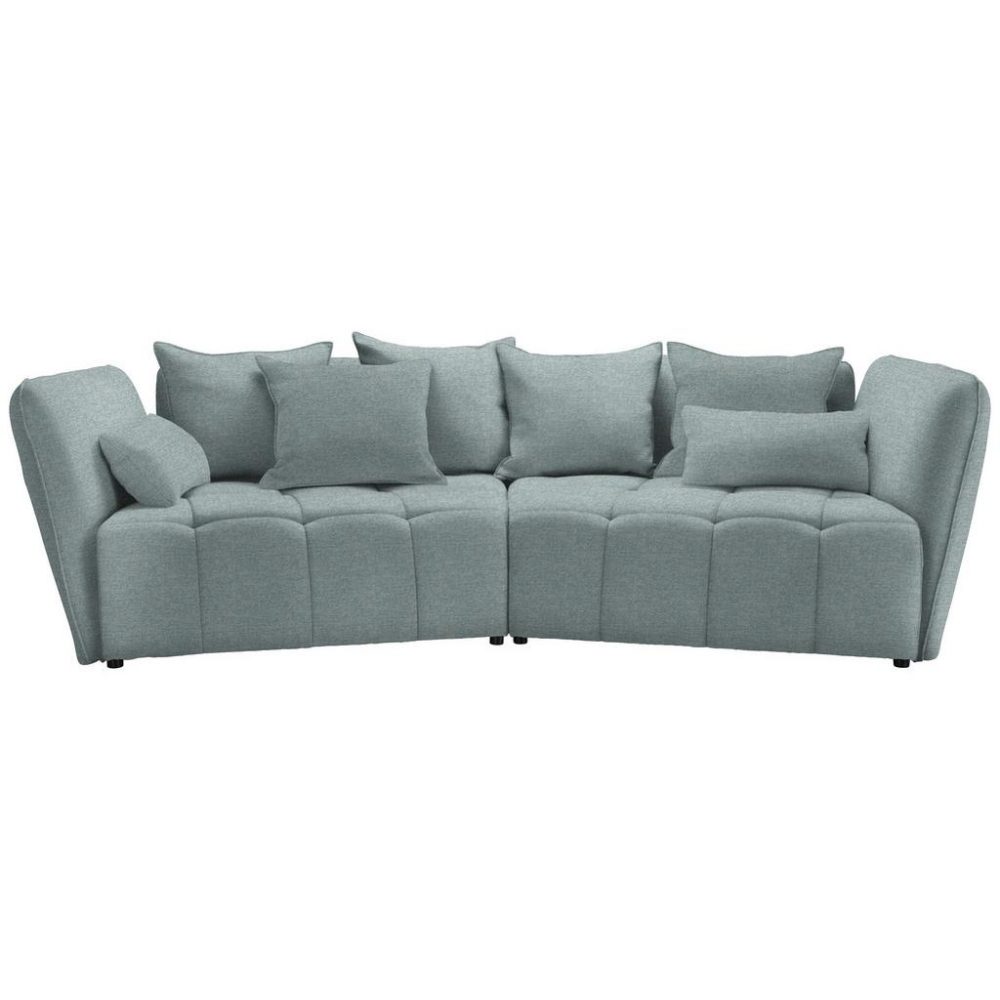 Boxspringsofa Sofi Hellblau Hellblau Textil 