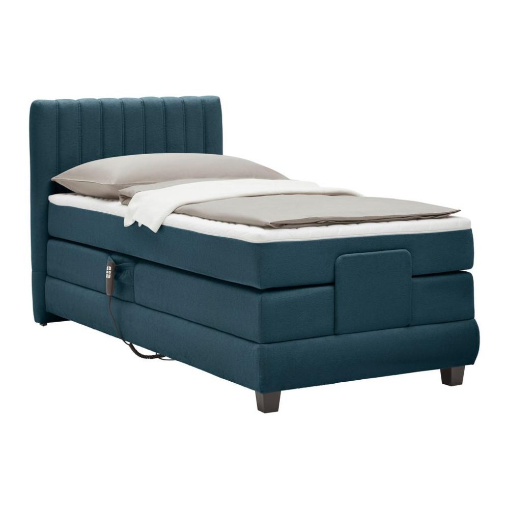 Boxspringbett Dixon Petrol Ca. 90x200cm 90/200 cm Petrol 
