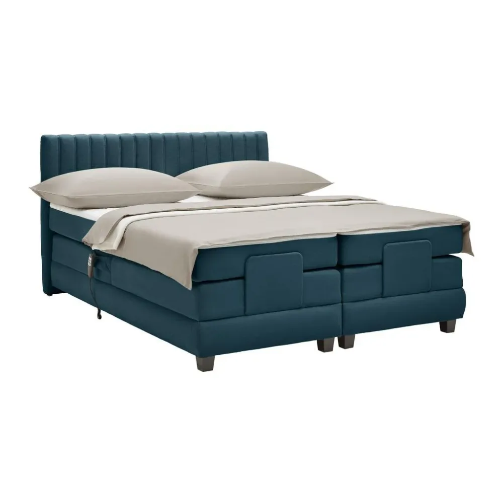 Boxspringbett Dixon Petrol Ca. 140x200cm 140/200 cm Petrol 