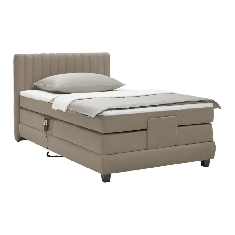 Boxspringbett Dixon Braun Ca. 120x200cm 120/200 cm Braun 