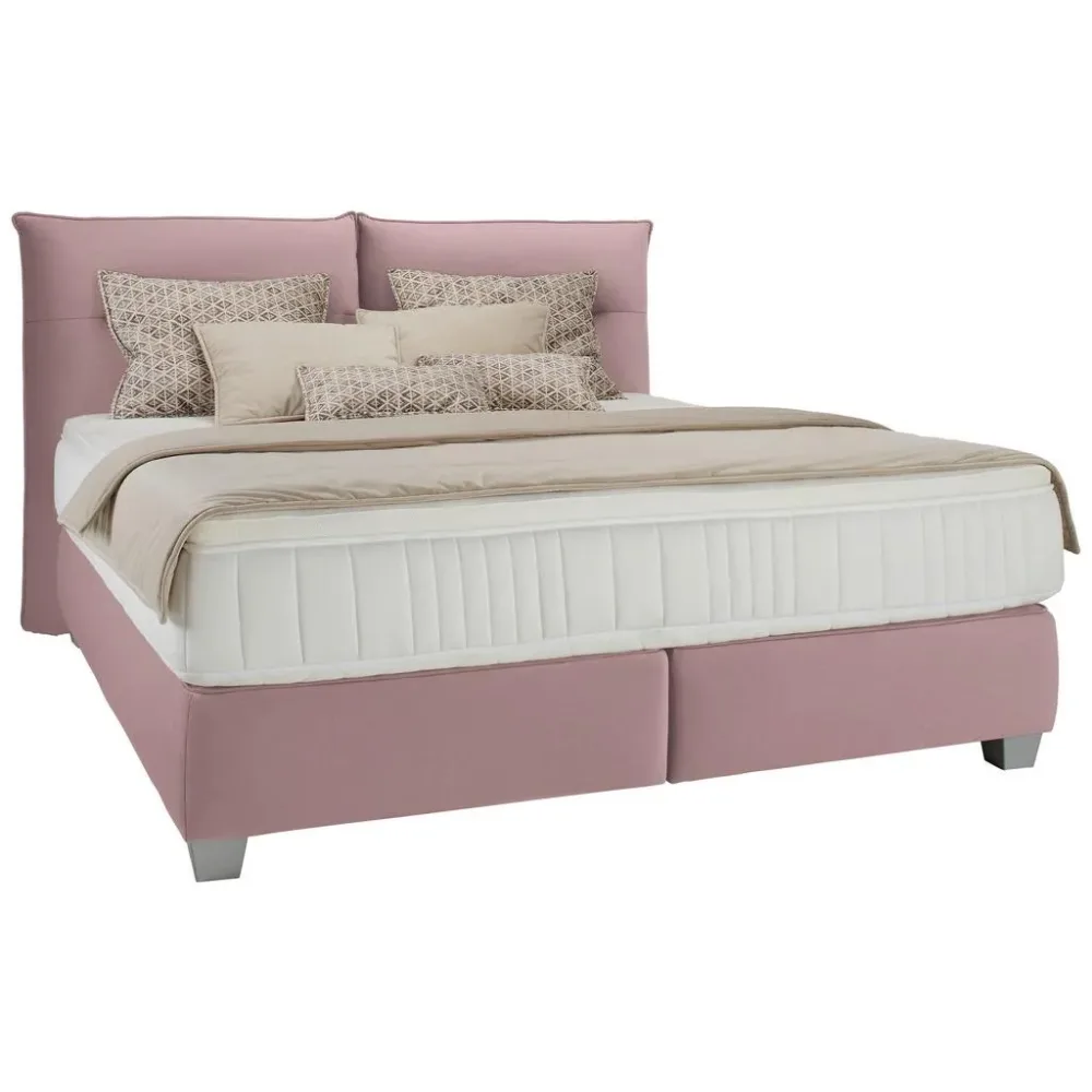Boxspringbett Fog In Flieder Ca. 180x200cm 180/200 cm Flieder 