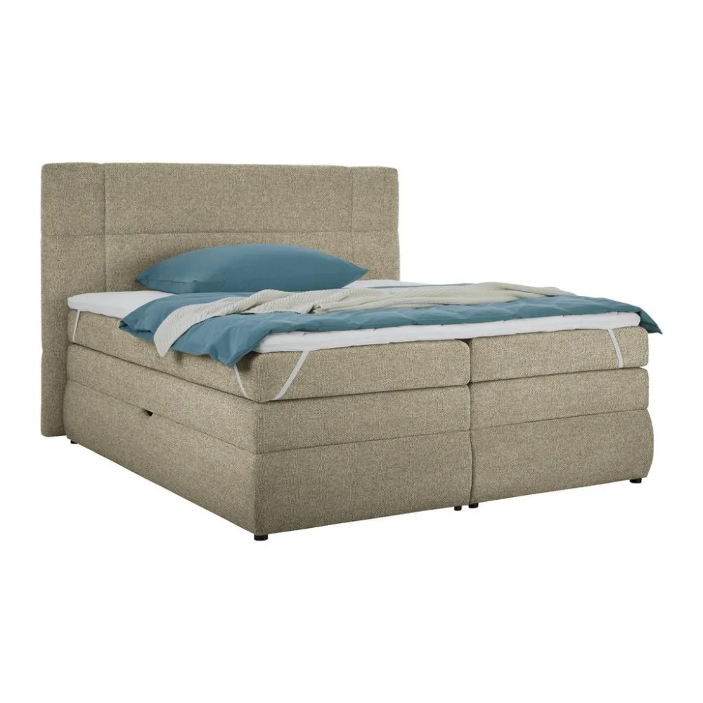 Boxspringbett Palace Taupe Ca. 160x200cm 160/200 cm Taupe 