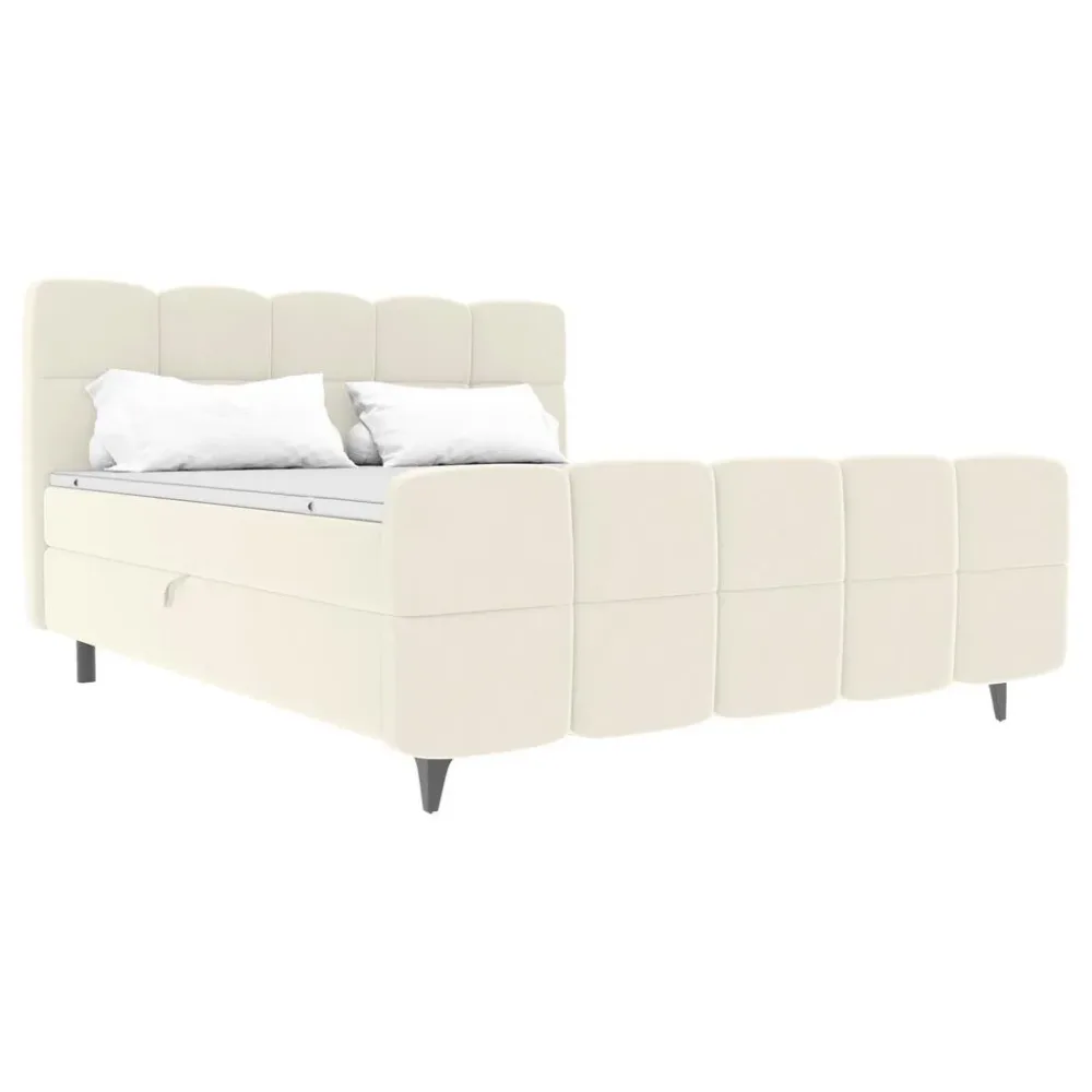 Boxbett Mona Beige Ca. 160x200cm 160/200 cm Beige 