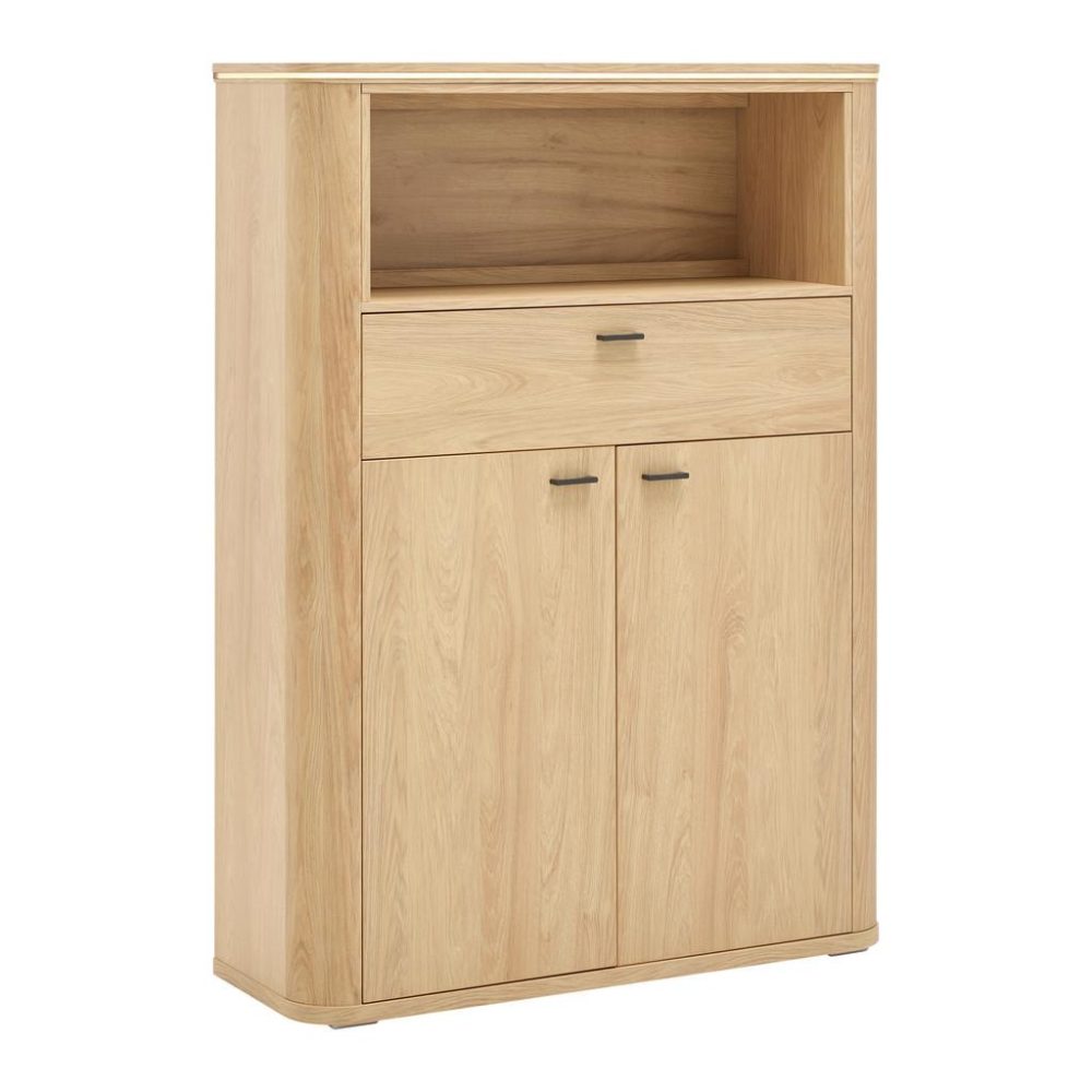 Highboard Lagos Eichefarben  109,2/148,3/37,5 cm 1 Schublade(n) 