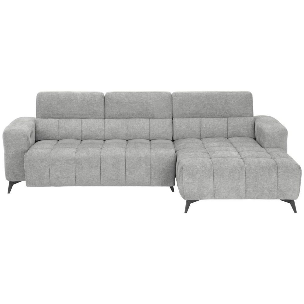 Ecksofa Melbourne Chenille Grau 