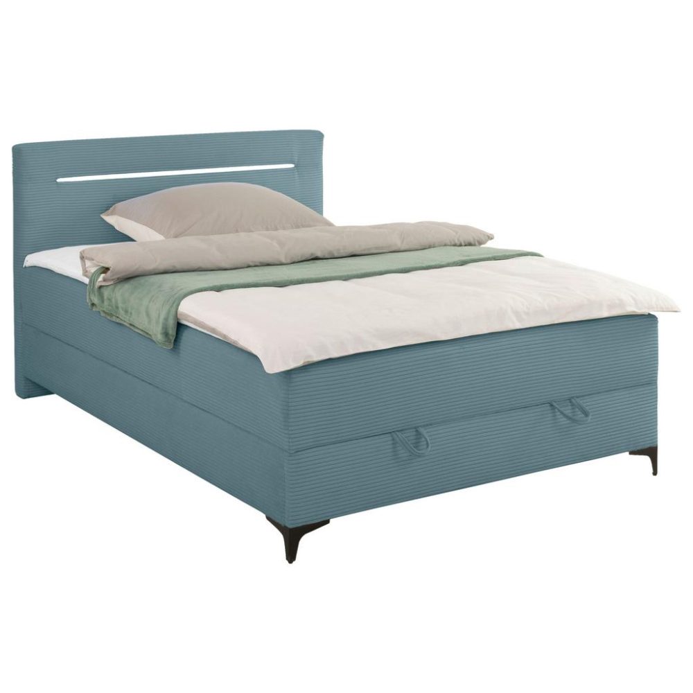 Boxbett Jerry Smaragdgrün Ca. 140x200cm 140/200 cm Smaragdgrün 