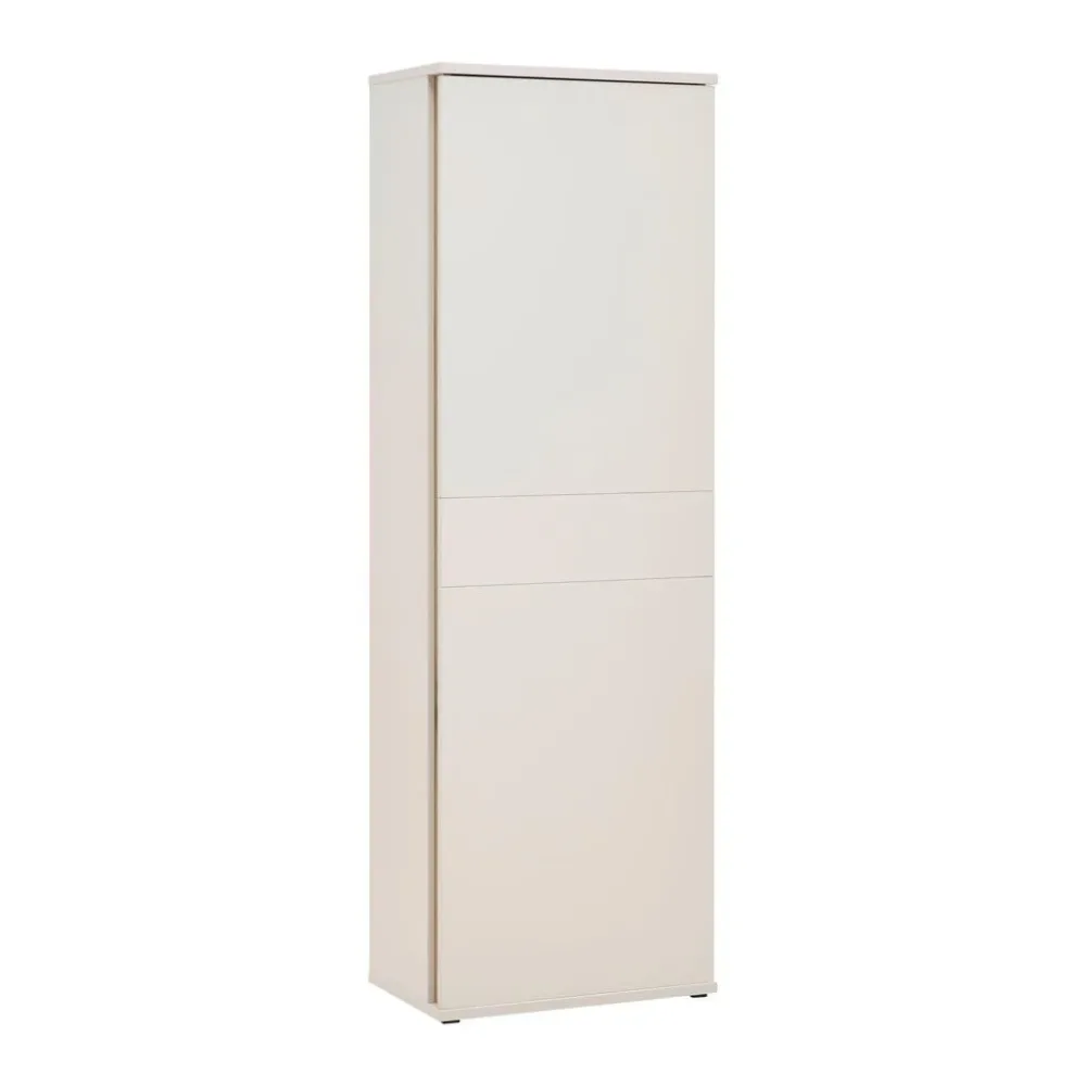 Mehrzweckschrank Antonio Creme/eichefarben 61/190/38 cm 