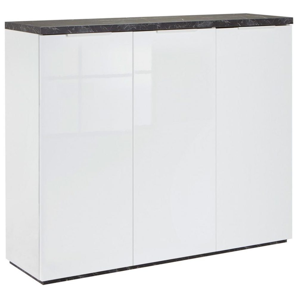 Schuhschrank In Weiss 120/102/35 cm 