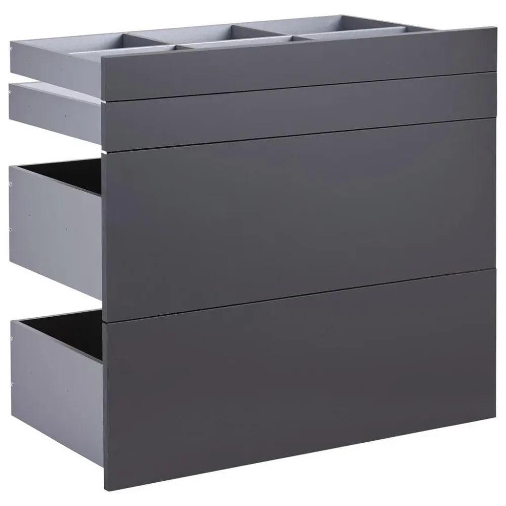 Schubladenset Unit In Anthrazit 