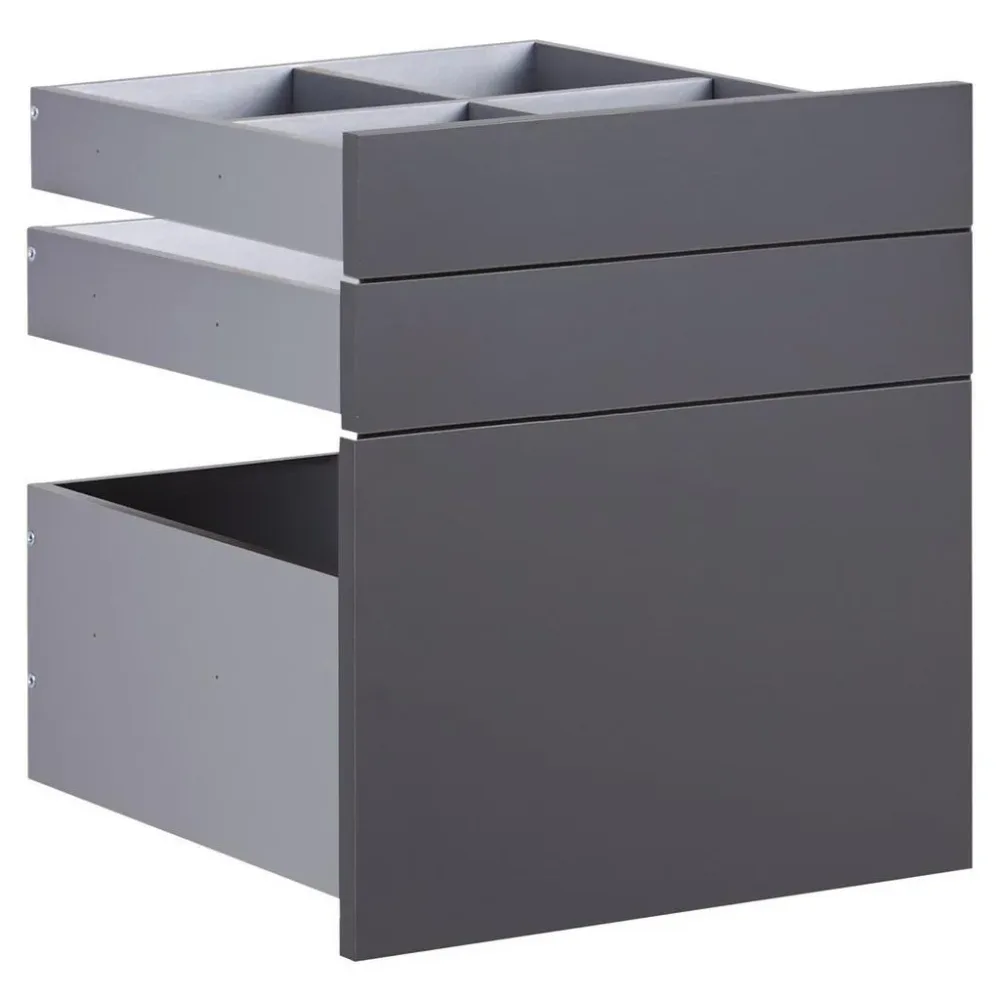 Schubladenset Unit In Anthrazit 