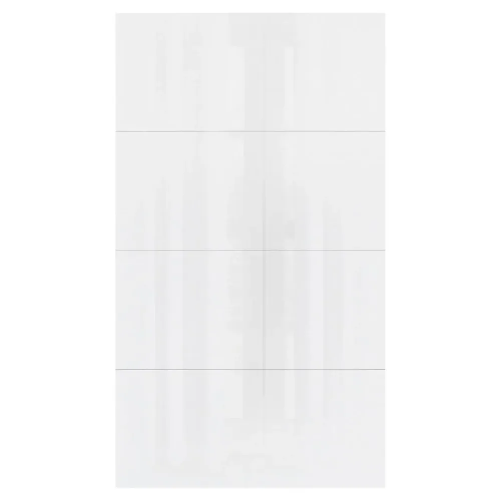 Frontpaneel Unit In Weiss Weiss Hochglanz 