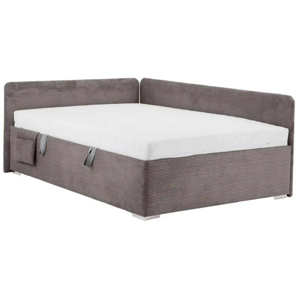 Bett Remi Grau Ca. 120x200cm 