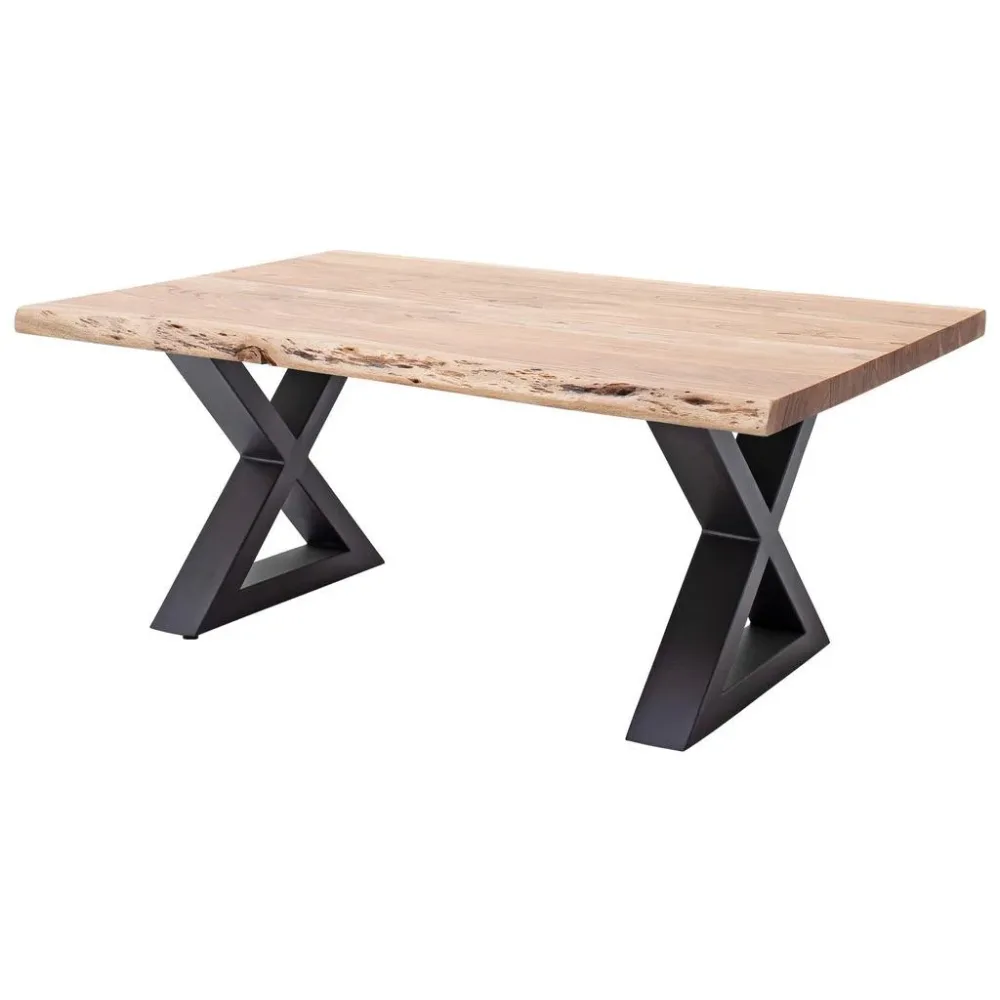 Couchtisch Cartagena Anthrazit/ahornfarben Holz, Metall 110/70/45 cm 