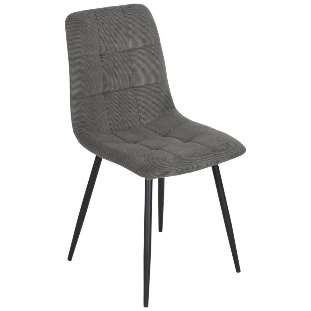 Stuhl Aus Kord In Grau  Cord 