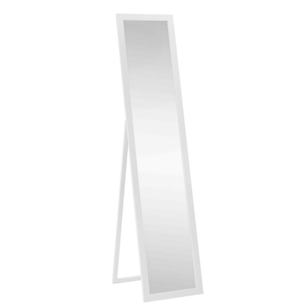 Standspiegel In Weiss 36/156/44 cm , Weiss 