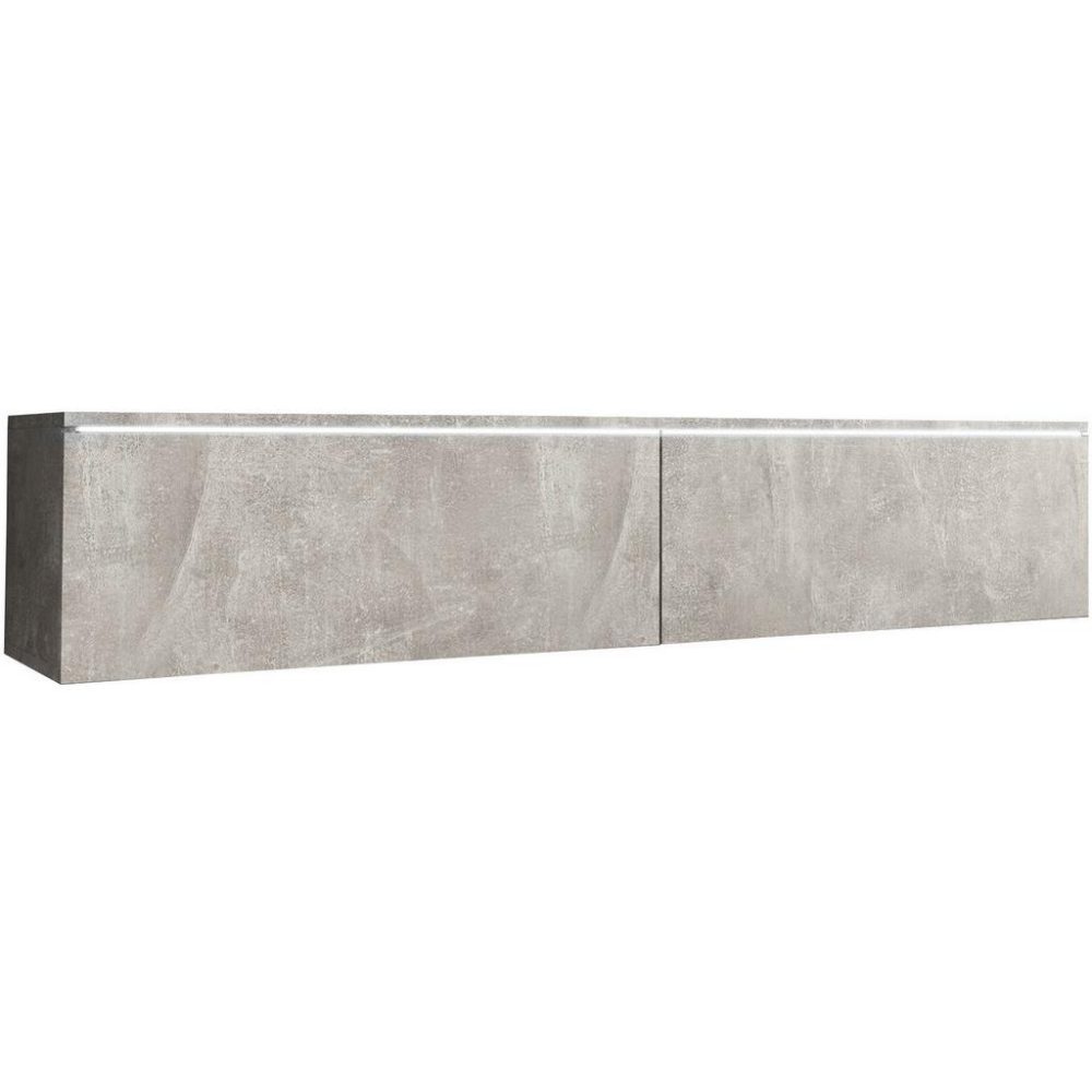 Lowboard D140 Beton Optik Grau 