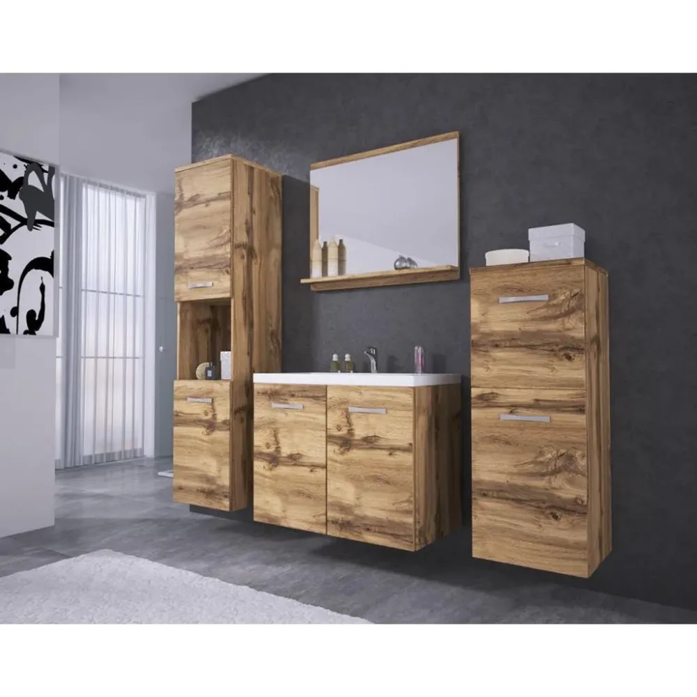 Badezimmer Malo Eiche Wotan 