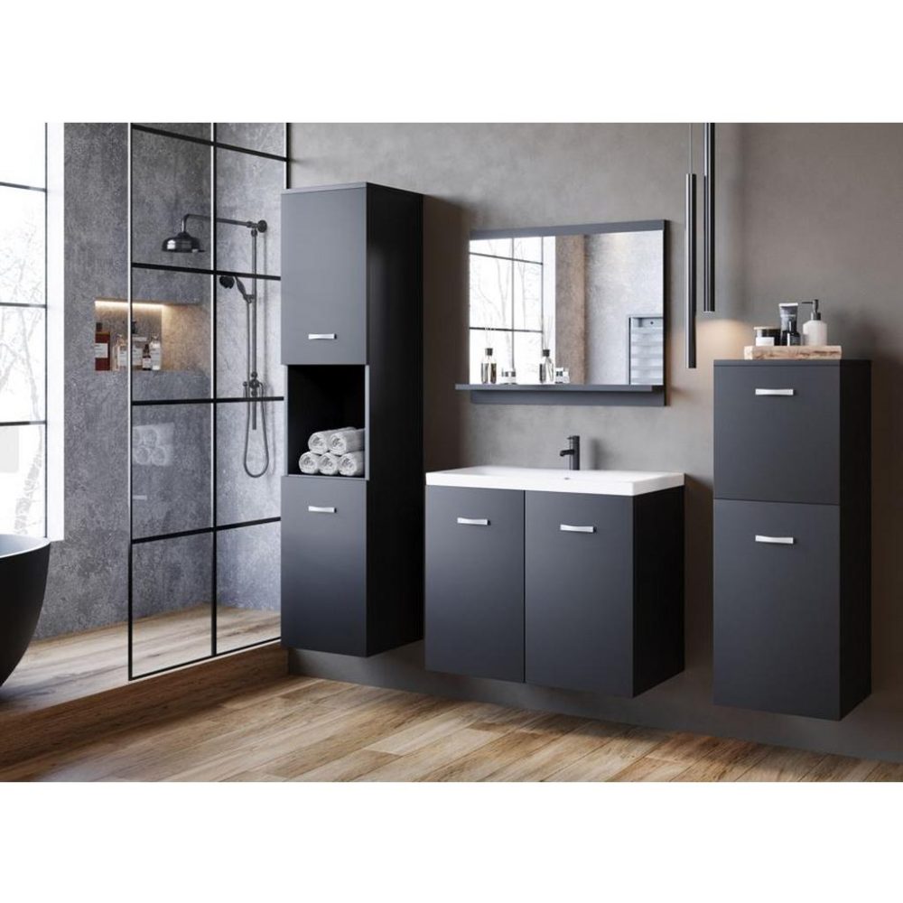 Badezimmer Malo Schwarz 