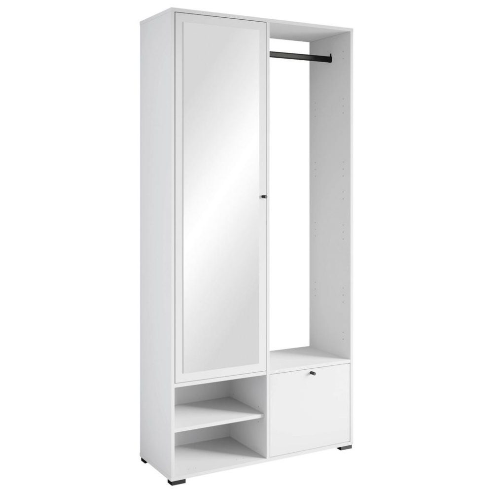 Garderobe Dino Weiss Matt