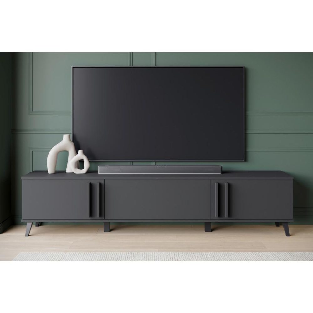 Lowboard Helsinki 183 Schwarz 