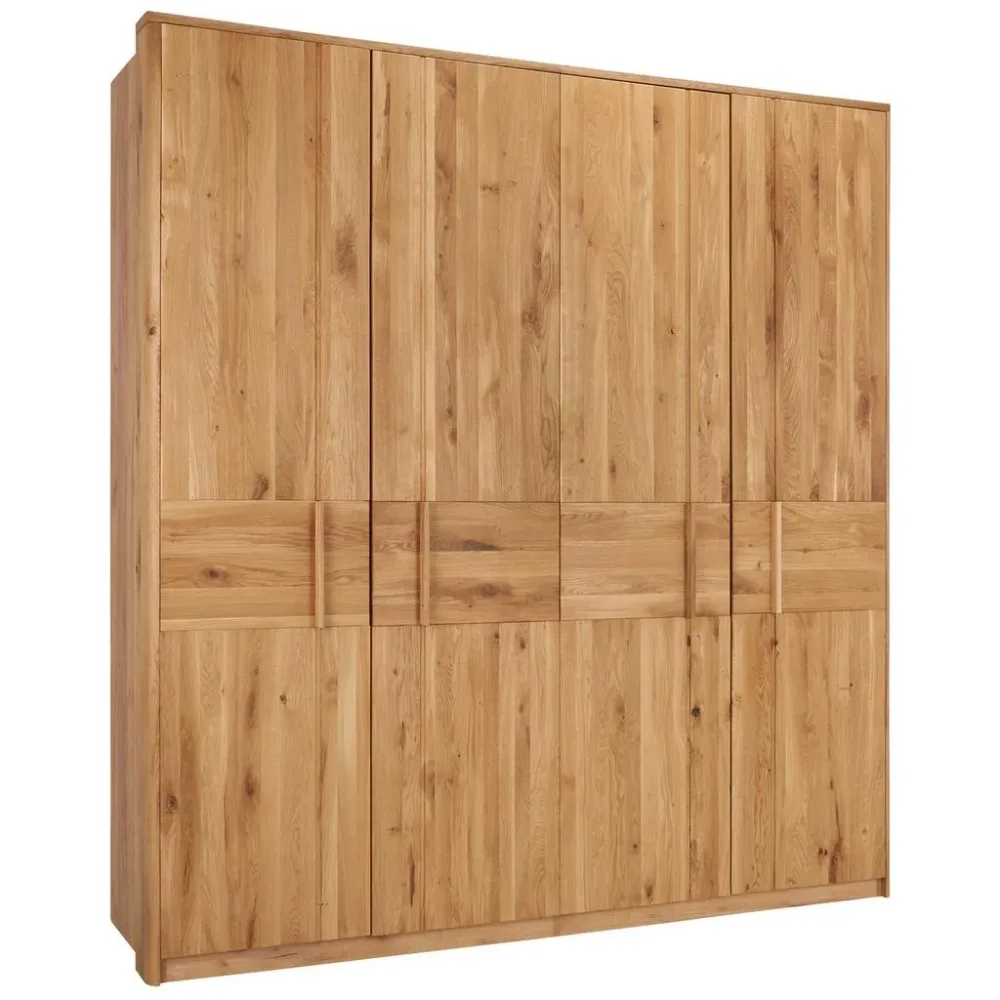 Drehtürenschrank In Eichefarben 206/223/63 cm Eichefarben 