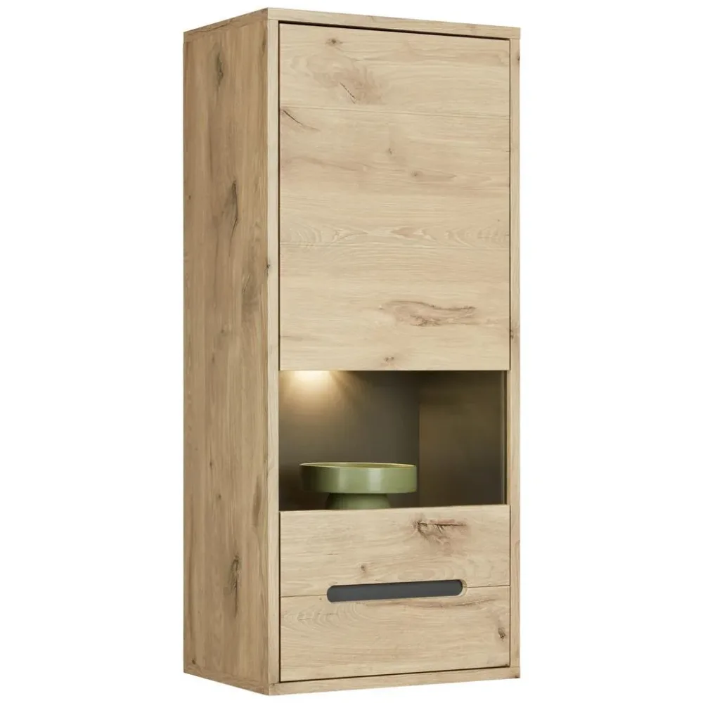 Hängevitrine Bellano In Viking Oak Nature 