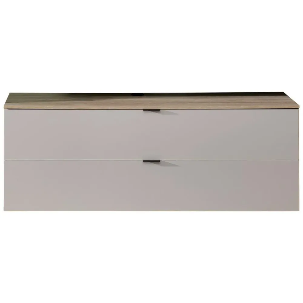 Tv-element Memphis Eichefarben/kaschmir Eichefarben, Kaschmir 140/51/44 cm 