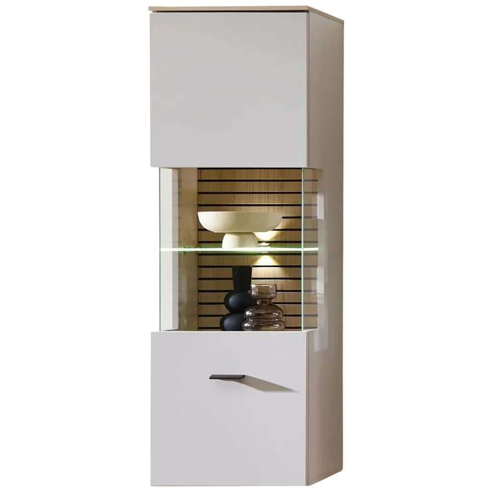 Hängevitrine Memphis Eichefarben/kaschmir Eichefarben, Kaschmir 