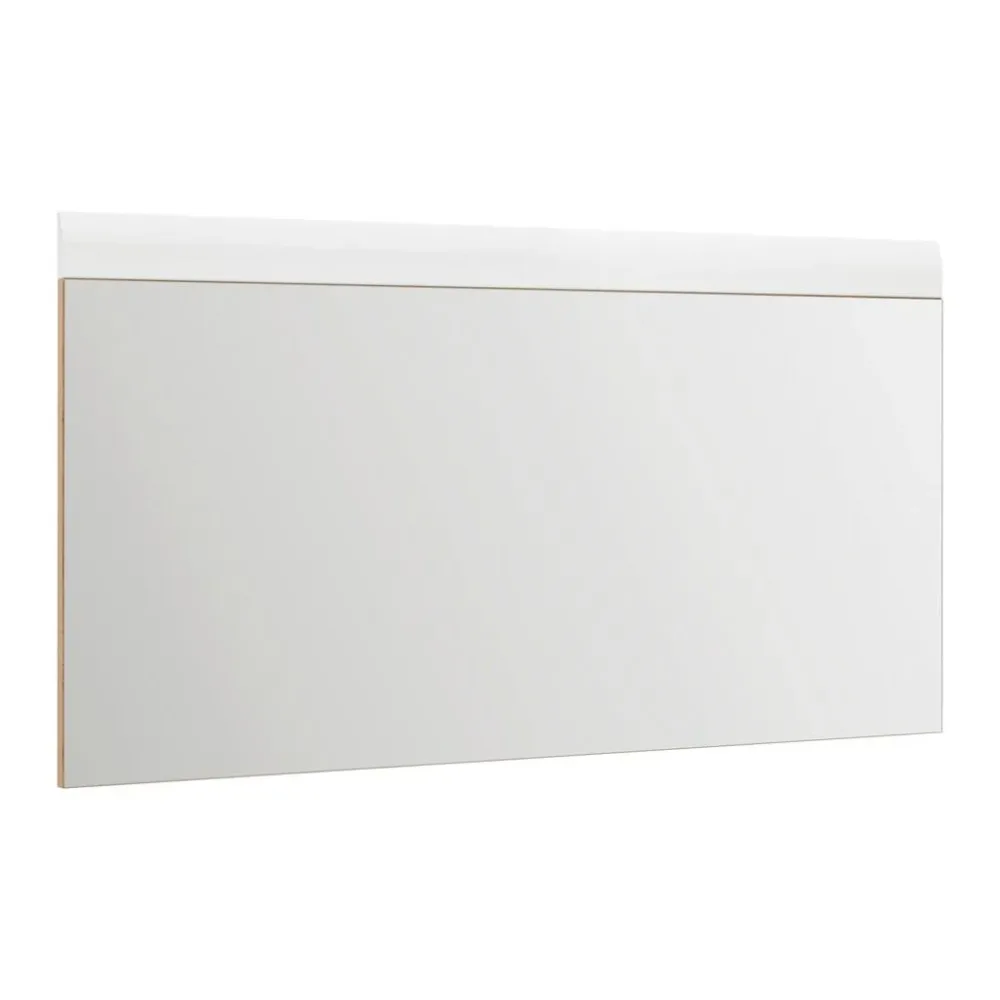 Spiegel In Weiss 126/68/2 cm , Weiss 