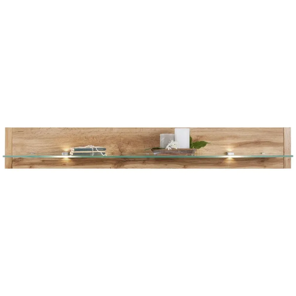 Wandboard Eichefarben 139/20/19 cm 