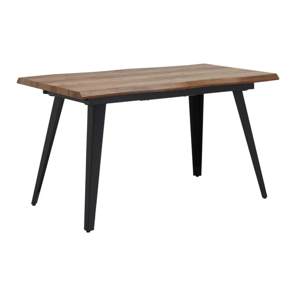 Ausziehtisch Jan Jan Metall, Holzwerkstoff 140-180/80/76 cm 