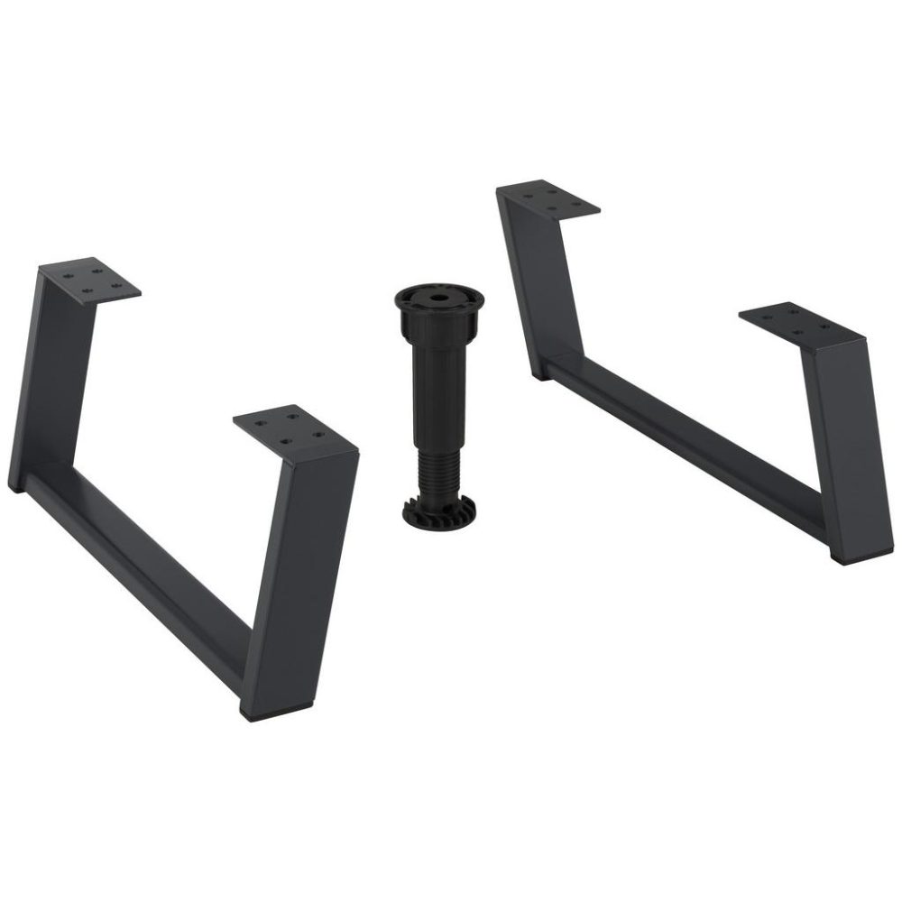 Fussset Max Box Aus Aluminium, 2er Set