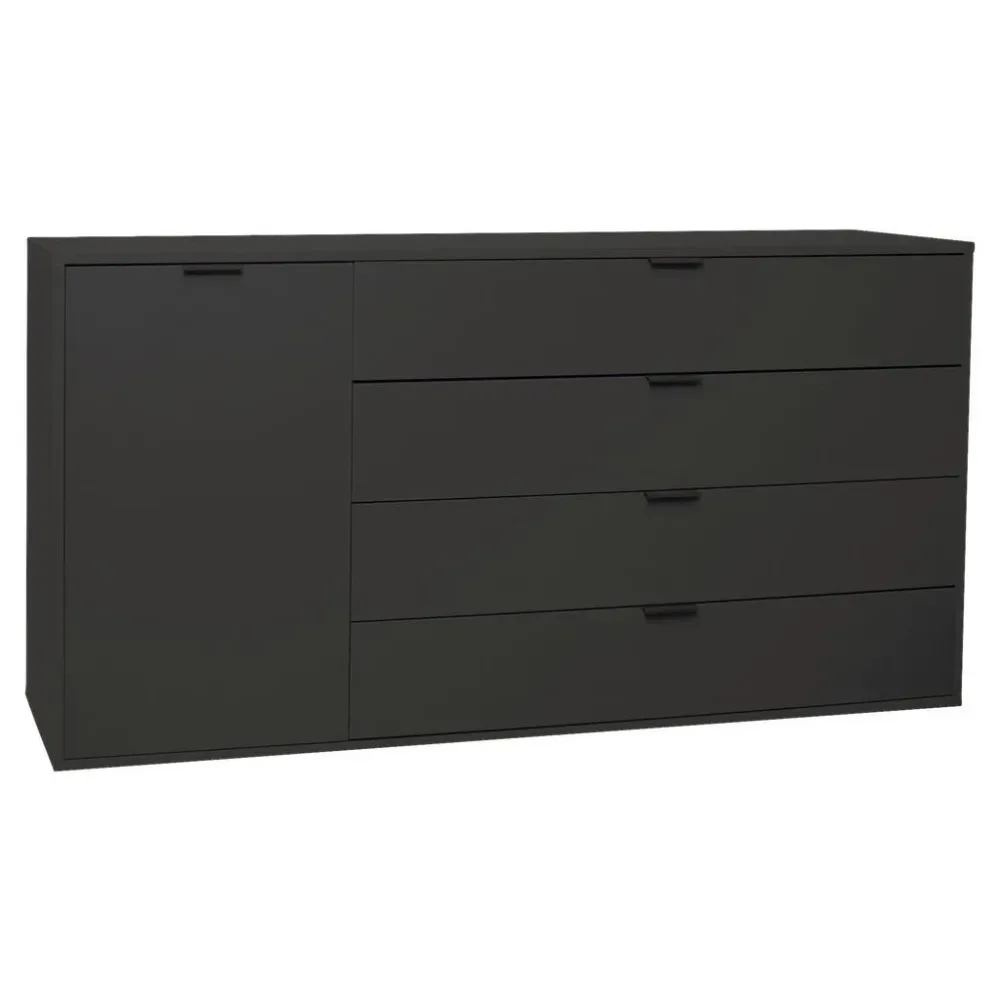 Sideboard Bounty Anthrazit  168/87/45 cm 4 Schublade(n) 