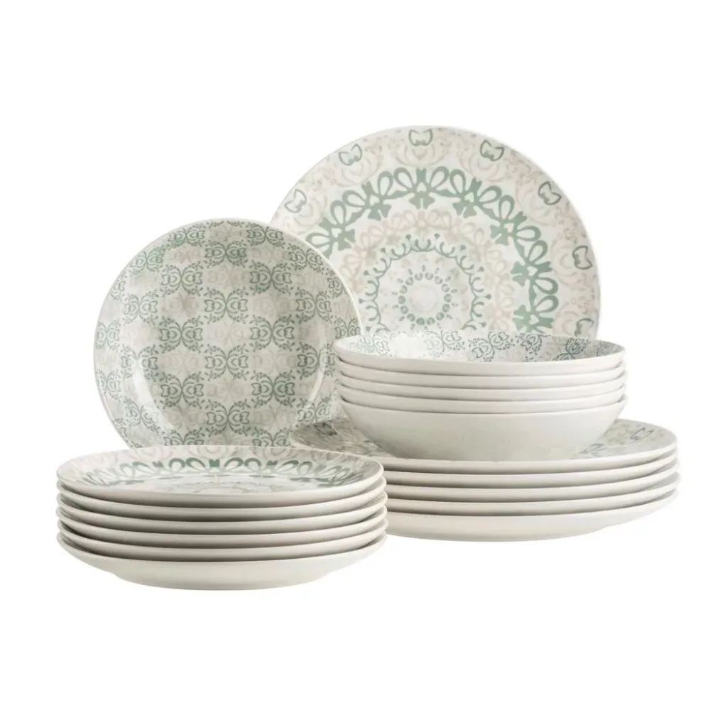 Tellerset 935626 Ornea Tellerset 18tlg 