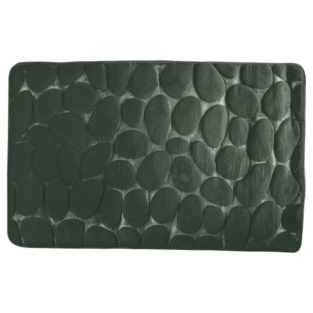 Badteppich 142024 Kiesel Grün 50/80 cm 