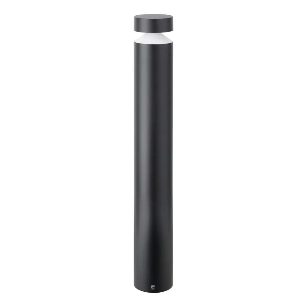 Eglo Stehlampe aussen Melzo Schwarz Aluminium 99 cm - LED - Lichtfarbe: Warmweiss - Material: Aluguss - Stehlampe aussen- LED Energiesparlampe