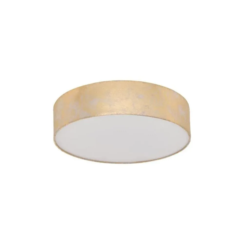 Eglo Deckenlampe Viserbella Beige Stahl 38 cm 11 cm - Farbe: champagner - Deckenlampe