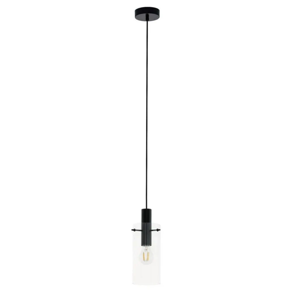 Eglo Pendellampe Montefino Schwarz Stahl 110 cm - Pendellampe