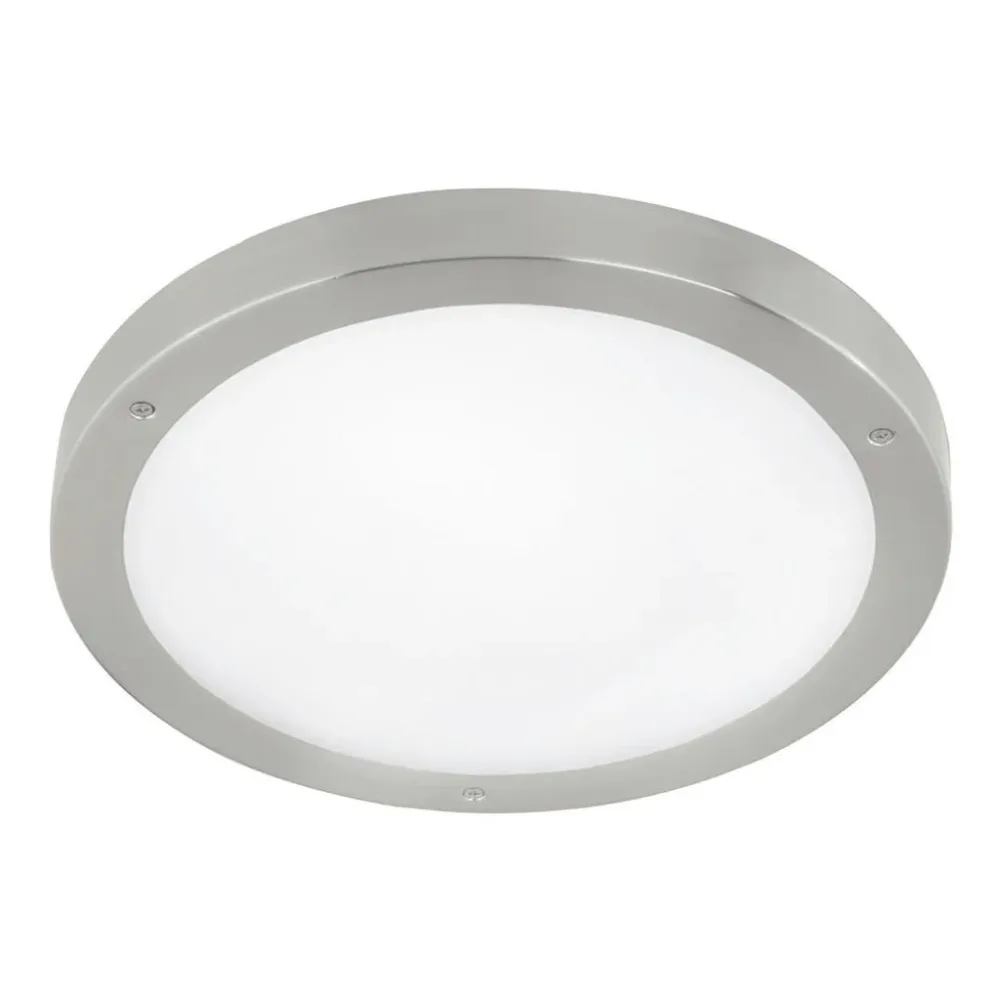 Eglo Deckenleuchte Vento 1 Weiss-Edelstahl