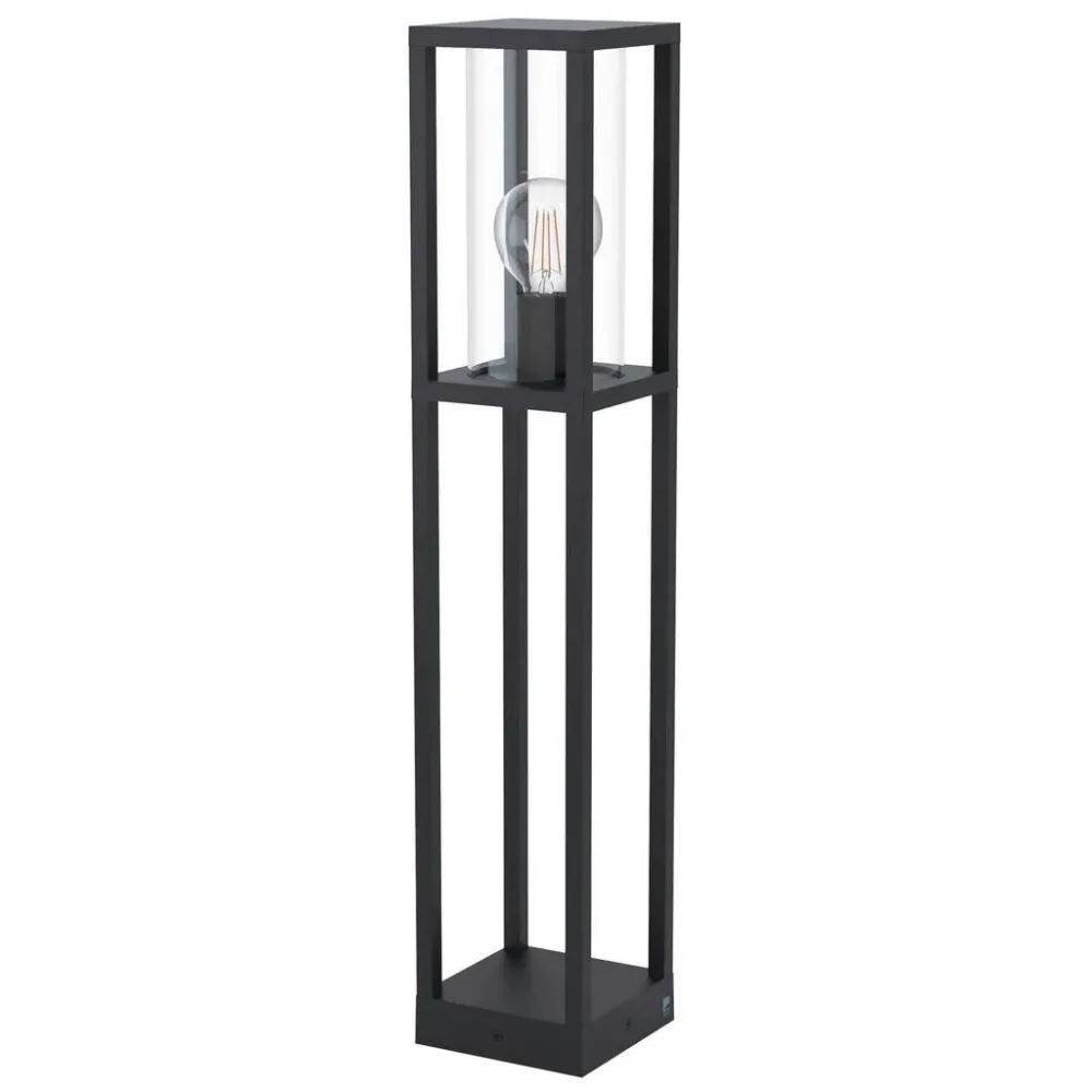 Eglo Stehlampe aussen Cascinetta Schwarz Aluminium 15 cm 79.5 cm - Material: Aluguss - Stehlampe aussen