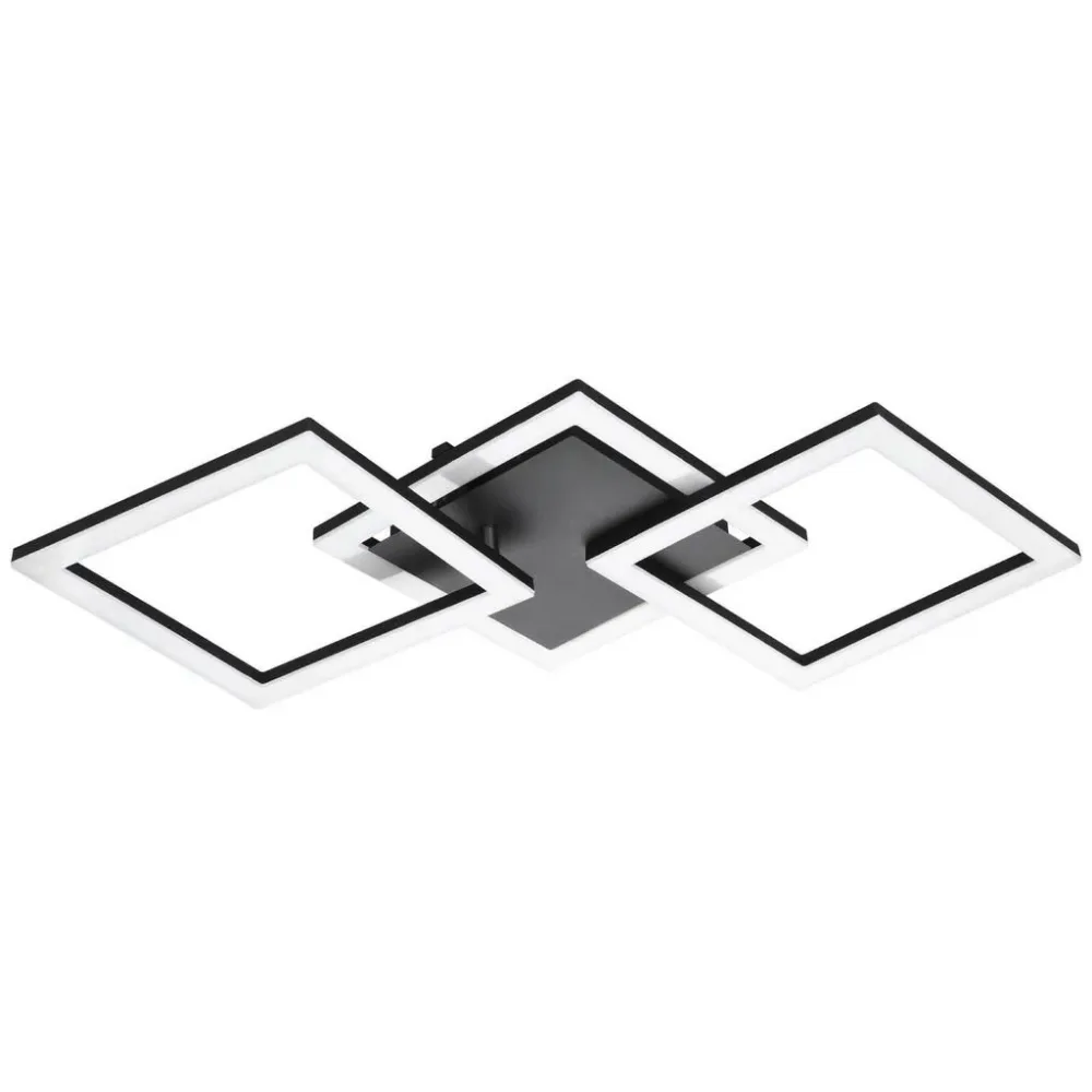 Eglo Paranday-Z Deckenleuchte (ZigBee) Schwarz-Weiss | 31 × 65 × 6 cm
