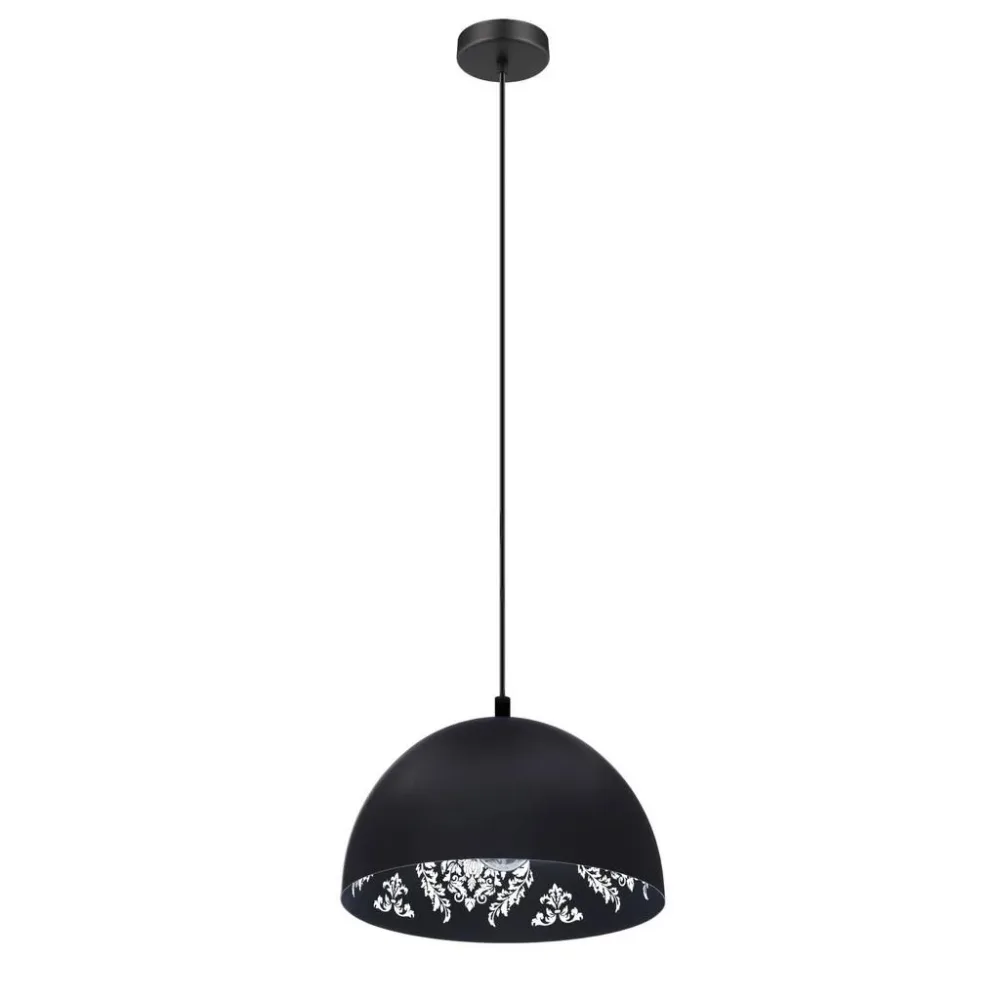 Eglo Pendellampe Congresbury Schwarz Stahl 38 cm 110 cm - Pendellampe