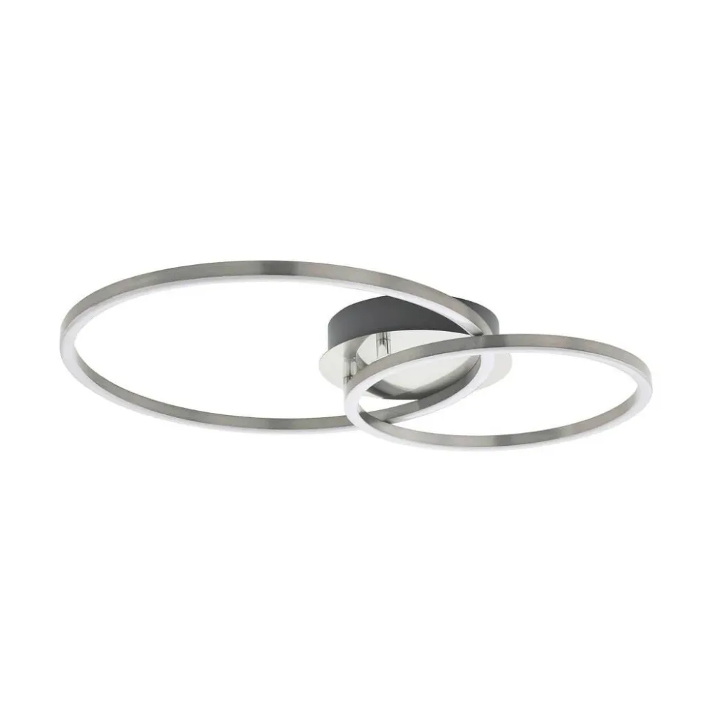 Deckenleuchte 75555 Palmaves 1 Weiss/nickel 2 W  45/30/12 cm 