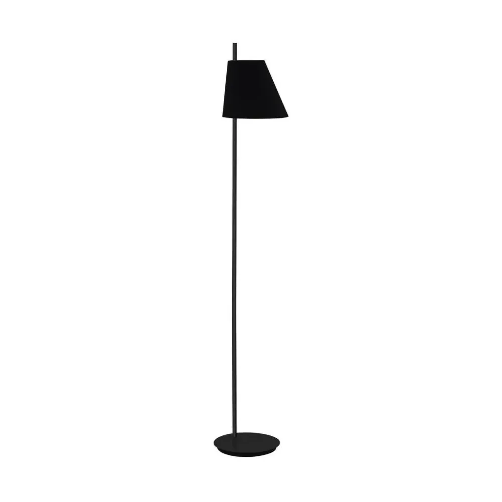 Eglo Stehlampe Estaziona Schwarz Stahl 23.5 cm 150 cm - Stehlampe