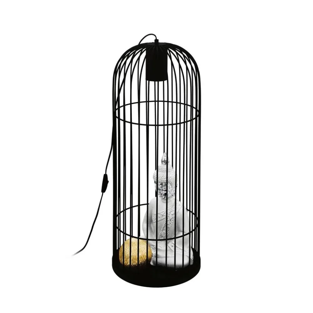 Eglo Stehlampe Latchely Schwarz Stahl 27.5 cm 72 cm - Stehlampe