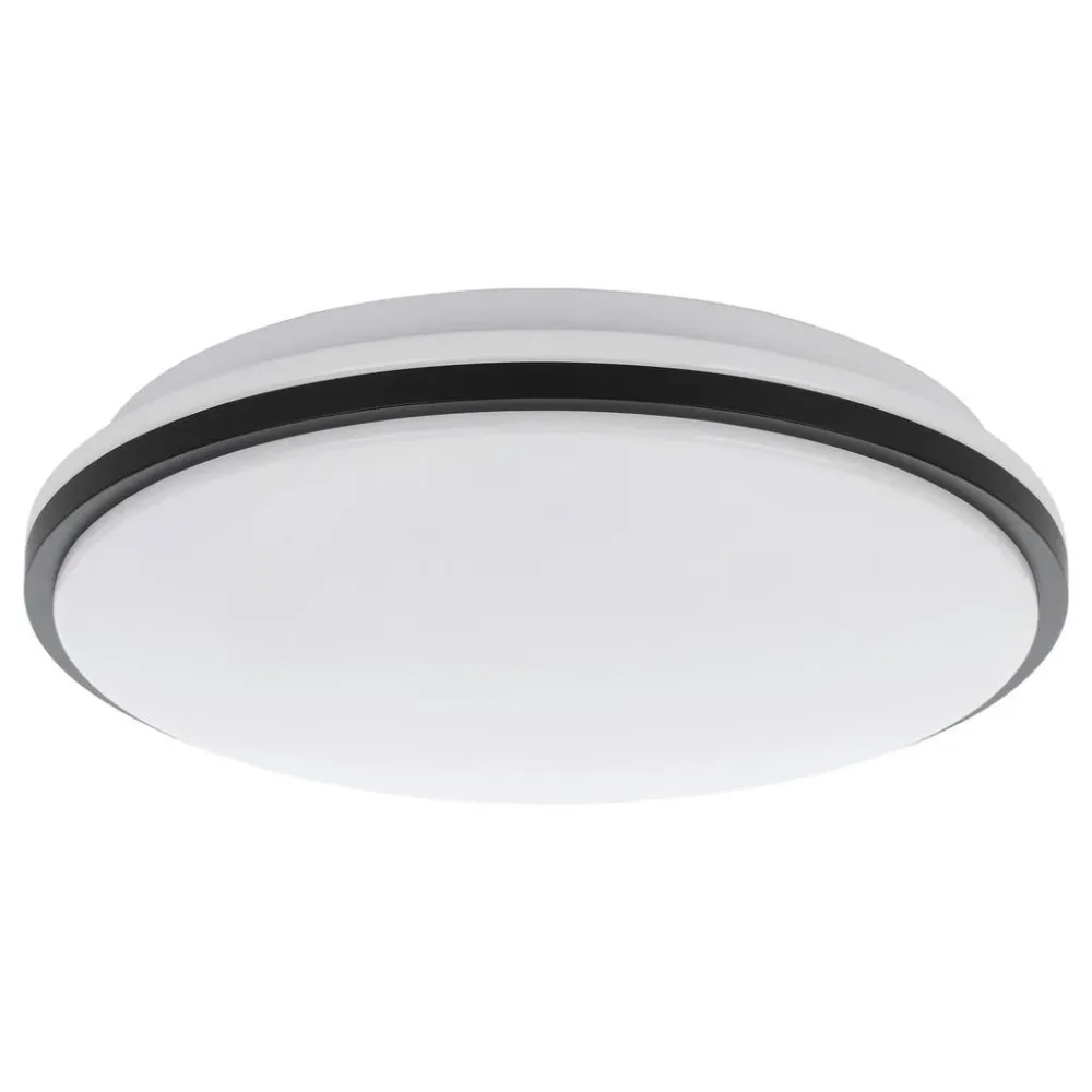 Led-wandleuchte Marunella-S Schwarz/weiss  