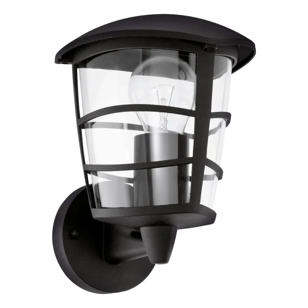 Led-wandleuchte Aloria Schwarz  