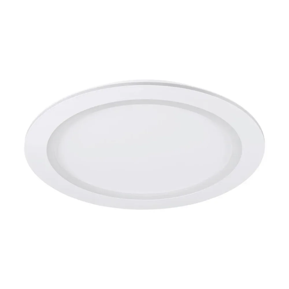 Eglo Deckenlampe Padrogiano-Z Weiss Stahl 59.5 cm 5 cm - LED - Lichtfarbe: Extra warmweiss - Kaltes Tagesweiss - Deckenlampe- LED Energiesparlampe